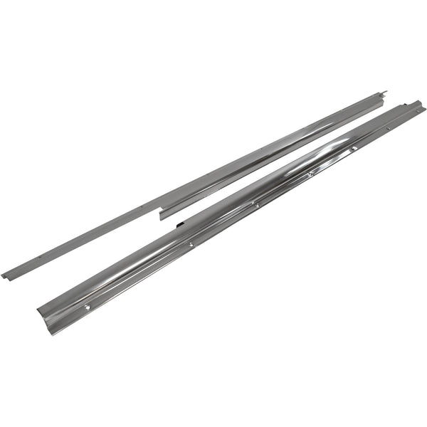 1965-1972 Mercedes-Benz W118 SE Door Sill Rail Cover Set.