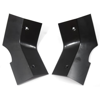 1967-1969 CHEVY CAMARO PACKAGE TRAY CORNER TRIMS PAIR.