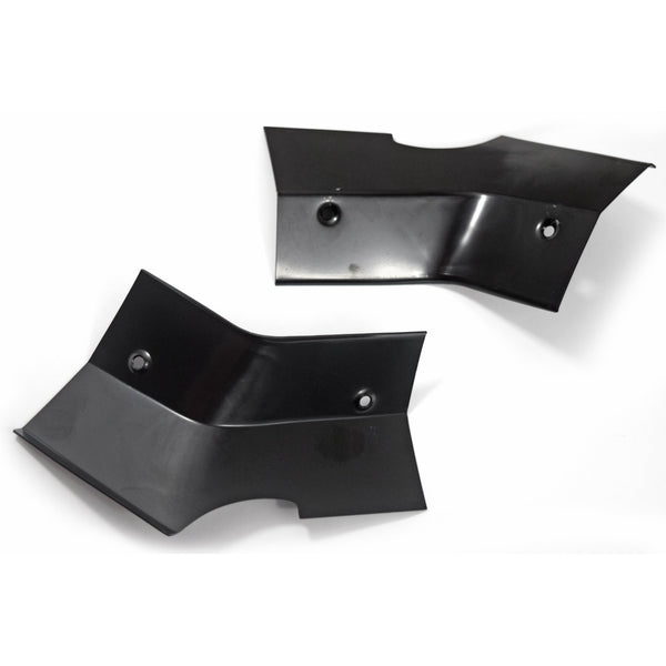 1967-1969 CHEVY CAMARO PACKAGE TRAY CORNER TRIMS PAIR.