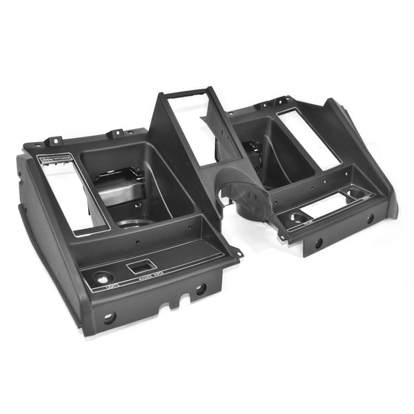 1969 CHEVROLET CAMARO DASH CARRIER ASSEMBLY W/ PRE-CUT CENTER CLOCK OPENING.