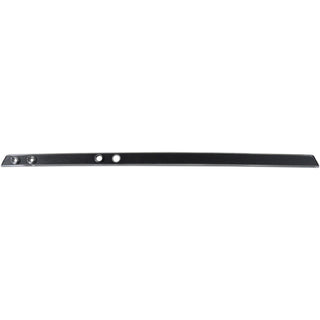 1966 Chevy El Camino SS-396 Upper Dash Strip Black Finish w/o A/C.