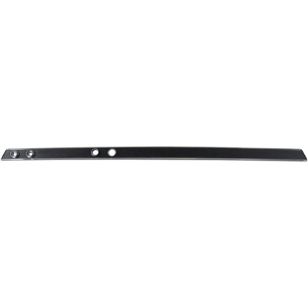 1966 Chevy El Camino SS-396 Upper Dash Strip Black Finish w/o A/C.