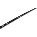 1966 Chevy El Camino SS-396 Upper Dash Strip Black Finish w/o A/C.