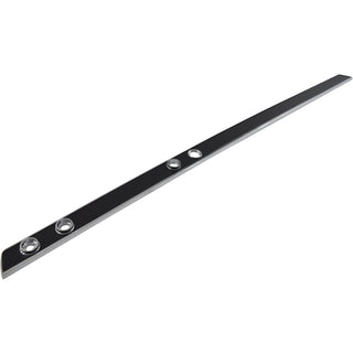 1966 Chevy El Camino SS-396 Upper Dash Strip Black Finish w/o A/C.