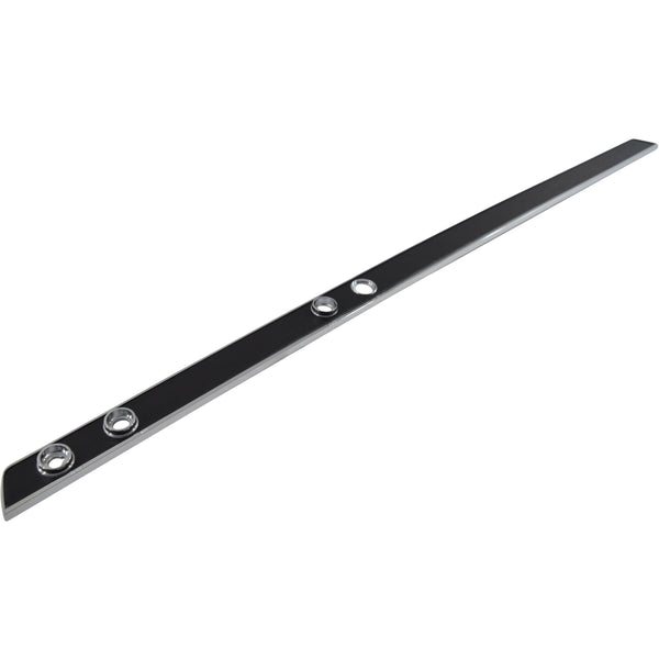 1966 Chevy El Camino SS-396 Upper Dash Strip Black Finish w/o A/C.