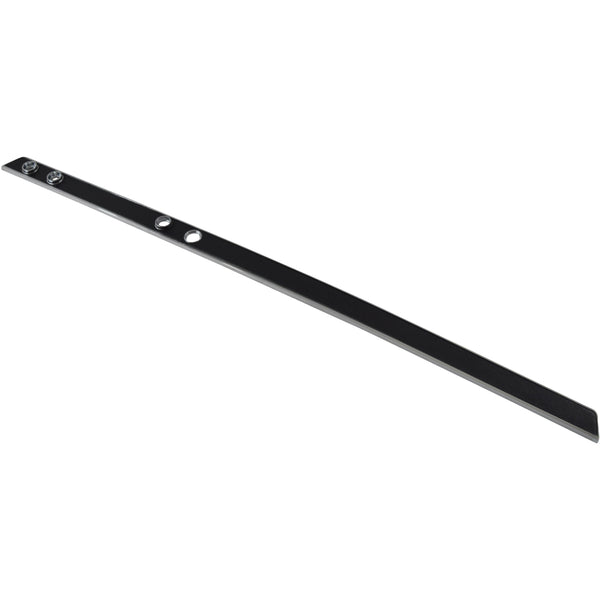 1966 Chevy El Camino SS-396 Upper Dash Strip Black Finish w/o A/C.