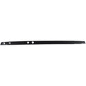 1967 Chevy El Camino SS-396 Upper Dash Strip Black Finish w/o A/C.