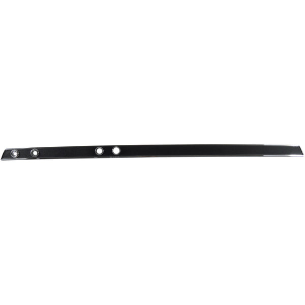 1967 Chevy El Camino SS-396 Upper Dash Strip Black Finish w/o A/C.