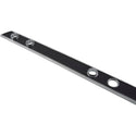 1967 Chevy El Camino SS-396 Upper Dash Strip Black Finish w/o A/C.