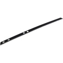1967 Chevy El Camino SS-396 Upper Dash Strip Black Finish w/o A/C.