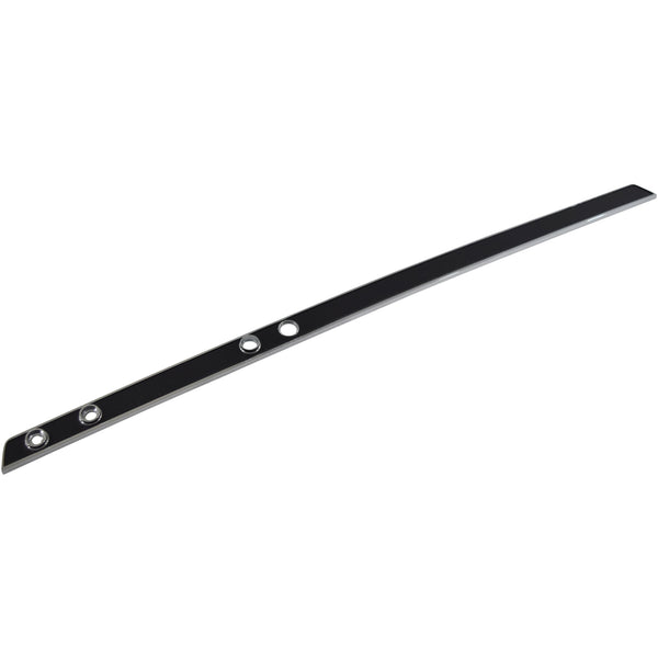 1967 Chevy El Camino SS-396 Upper Dash Strip Black Finish w/o A/C.