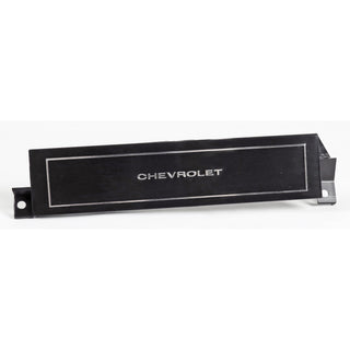 1970-1972 Chevy Chevelle Dash Cover Plate A/C Delete W/Chevrolet Lettering - Classic 2 Current Fabrication