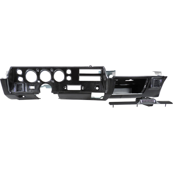 1970-1972 Chevy Chevelle Ss Only Complete Dash Panel Assembly W/ 3 Vents.