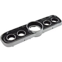 1966 Ford Mustang Instrument Bezel Black.
