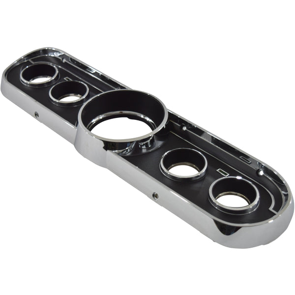 1965 Ford Mustang GT Instrument Bezel Black.