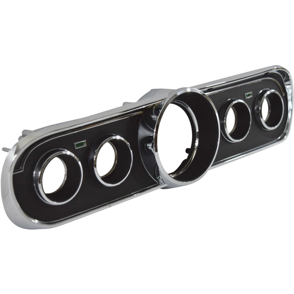 1965 Ford Mustang GT Instrument Bezel Black.