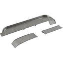 1967-1968 Ford Mustang Dash Panel Trim Set, 3 Piece, w/Aluminum Inserts - Classic 2 Current Fabrication
