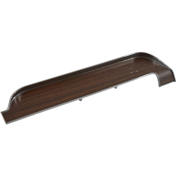 1968 Ford Mustang Dash Panel Trim Set, w/Metal Backed Woodgrain Inserts.