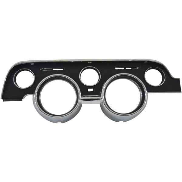 1968 Ford Mustang Instrument Bezel, Black - Classic 2 Current Fabrication