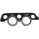 1968 Ford Mustang Instrument Bezel, Black.