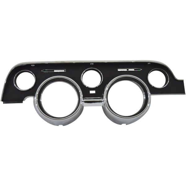 1968 Ford Mustang Instrument Bezel, Black.