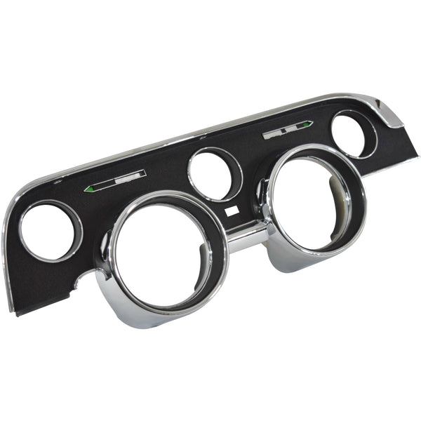 1968 Ford Mustang Instrument Bezel, Black.