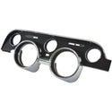 1968 Ford Mustang Instrument Bezel, Black.