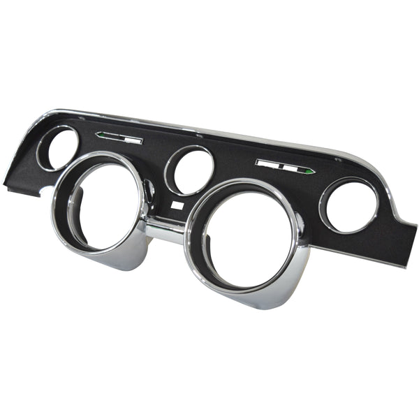 1968 Ford Mustang Instrument Bezel, Black.