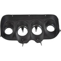 1969 Ford Mustang Instrument Bezel, Black.