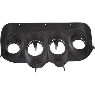 1969 Ford Mustang Instrument Bezel, Black.