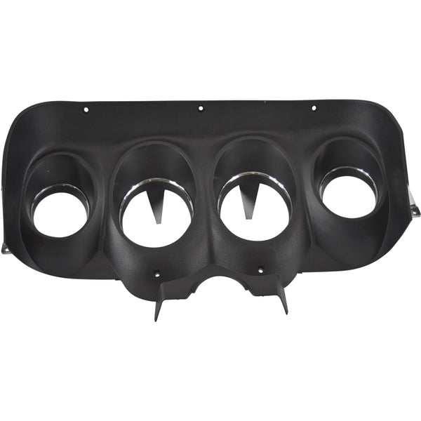 1969 Ford Mustang Instrument Bezel, Black.