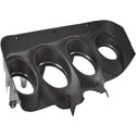 1969 Ford Mustang Instrument Bezel, Black.
