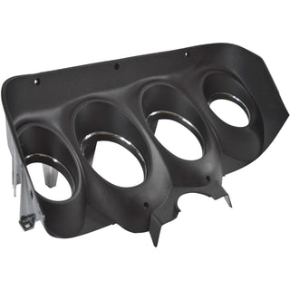1969 Ford Mustang Instrument Bezel, Black.