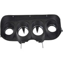 1970 Ford Mustang Instrument Bezel, Black.
