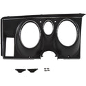 1971-1973 Ford Mustang Instrument Bezel, Black.