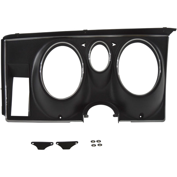 1971-1973 Ford Mustang Instrument Bezel, Black.