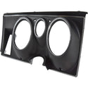 1971-1973 Ford Mustang Instrument Bezel, Black.