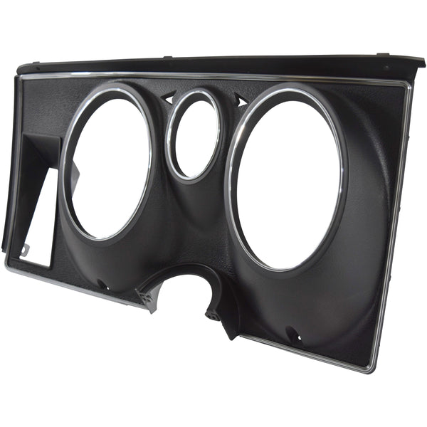 1971-1973 Ford Mustang Instrument Bezel, Black.