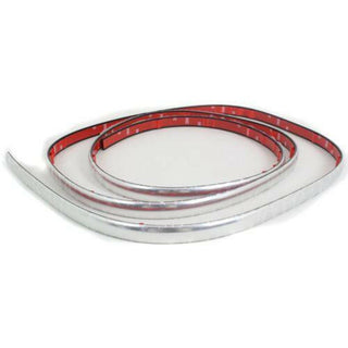 1994-1997 Chrysler LHS Front Bumper Molding, Plastic, Chrome.