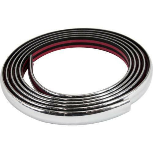 1994-1996 Chevy Caprice Front Bumper Molding, Plastic, Chrome.