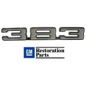 1968 Chevy Nova Fender Emblem 383 Emblem.