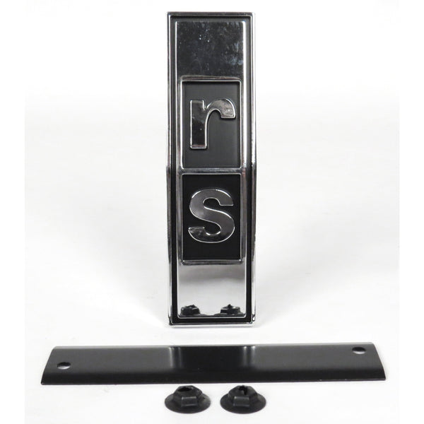 1967-1968 Chevy Camaro RS Grille Emblem, Fits RS Models Only.