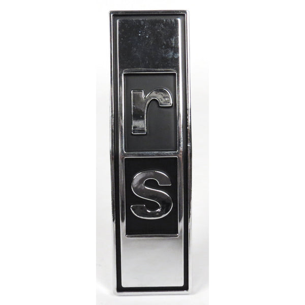 1967-1968 Chevy Camaro RS Grille Emblem, Fits RS Models Only.