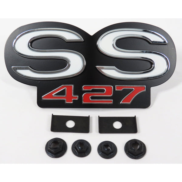 1968-1969 Chevy Nova SS 427 Grille Emblem, For RS And Standard Grille.