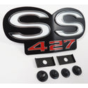 1967-1968 Chevy Camaro SS 427 Grille Emblem, For RS And Standard Grille - Classic 2 Current Fabrication