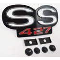 1968-1969 Chevy Nova SS 427 Grille Emblem, For RS And Standard Grille.