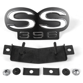 1968 Chevy Camaro SS 396 Grille Emblem, For RS Grille.