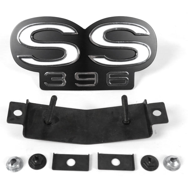 1968 Chevy Camaro SS 396 Grille Emblem, For RS Grille.