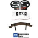 1968 Chevy Camaro SS 427 Grille Emblem, For Standard Grille.