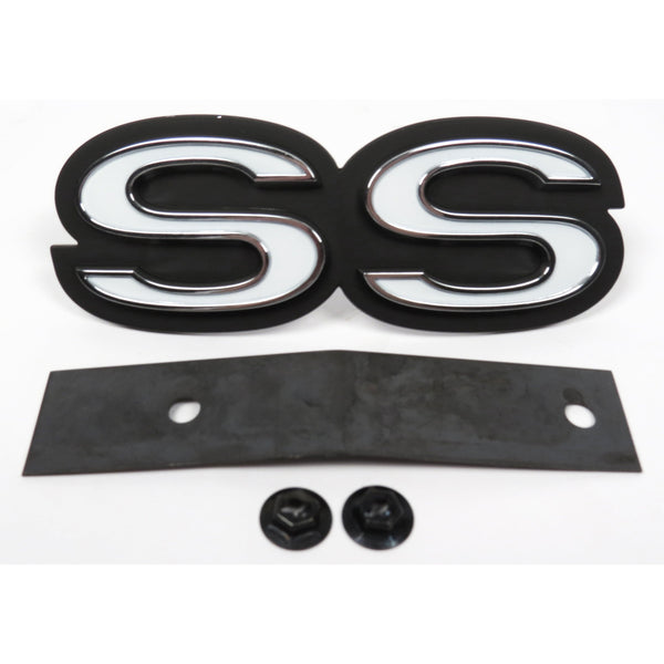 1968-1969 Chevy Nova SS Grille Emblem, For RS And Standard Grille.